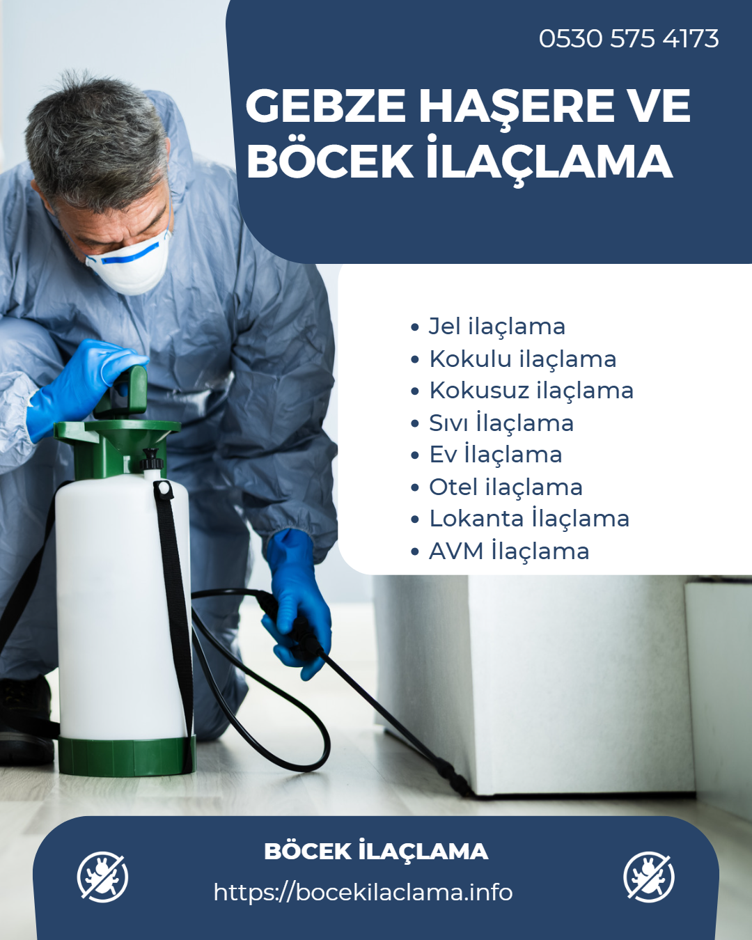 GEBZE BÖCEK İLAÇLAMA